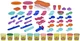 Игровой набор пластилина Play-Doh Kitchen Creations Fun Factory 12 баночки 1 кг. (F3629) - изображение 2