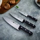 Набір кухонних ножів Zwilling Twin Chef з 3 предметів лезо FRIODUR 34930-006-0 - зображення 1