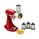 Насадка-овощерезка KitchenAid 5KSMVSA с тремя барабанами белая - изображение 3