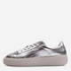 Жіночі кеди низькі Puma Basket Platform 36603102 38 (5UK) 24 см Сріблясті (4059504138975) - зображення 3