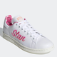 Trampki adidas Originals Stan Smith FX5569 35 (3.5UK) 22.2 cm Białe/Różowy/Białe (4064037527417) - obraz 2