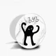 Попсокет (Popsockets) держатель для смартфона черный кот (8754-1331-WT) Белый - изображение 5