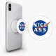 Попсокет (Popsockets) держатель для смартфона Насса (NASA) (8754-2017-WT) Белый - изображение 1