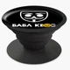 Попсокет (Popsockets) держатель для смартфона Бабл Квас (8754-3662-BK) Черный - изображение 3