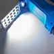 Аккумуляторный LED Фонарь светодиодный Luxury 2820-1LED + (БОКОВОЙ СВЕТ кемпинг лампа на 15 SMD) СИНИЙ - изображение 4
