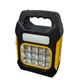 Фонарь аккумуляторный переносной на солнечной батарее с POWER BANK LED Solar JY-978D-LED+12COB Желтый - изображение 2