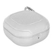 Захисний чохол Deexe Carbon Case для Samsung Galaxy Buds Live / Buds Pro / Buds 2 / Buds 2 Pro / Buds FE - White - зображення 3