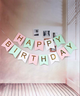 Паперові Прапорці Happy Birthday Макарун - зображення 2