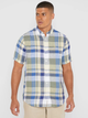 Сорочка GANT Linen Madras Reg 3013621 M Sunlight (7325705711673) - зображення 1