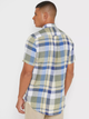 Сорочка GANT Linen Madras Reg 3013621 S Sunlight (7325705716265) - зображення 2