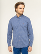 Tommy Hilfiger Basic Check Shirt MW0MW12159 XXL Sodalit Niebieski (8719859480100) - obraz 1