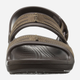 Sandały Crocs Yukon Mesa Sandal M 203968-22Z-M8 41-42 25,5 cm Espresso/khaki (887350854428) - obraz 3