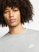 Bluza bez kaptura męska Nike M Nsw Club Crw Bb BV2662-063 M Szara (193146344609) - obraz 4