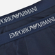 Труси-шорти Emporio Armani CC722-111613 M 2 шт. Темно-сині (8053320294507) - зображення 2