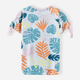Футболка 5.10.15 Tropic Flow 4I4049 134 см Білий/Зелено-рожевий (5902361985512) - зображення 2