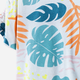 Футболка 5.10.15 Tropic Flow 4I4049 140 см Білий/Зелено-рожевий (5902361986106) - зображення 3