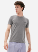 T-Shirt Iceberg V-neck Monopack ICE1UTS02 XL Szary Melanż (8051884133584) - obraz 1