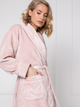 Szlafrok Aruelle Eve dusty pink XL Różowy (5903815462191) - obraz 2