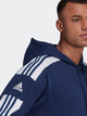 Bluza męska z kapturem kangurka Adidas Squadra 21 Hoody GT6636 L Granatowa (4064045295094) - obraz 5