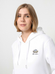 Bluza damska z kapturem kangurka Champion 114694-WW001 S Biała (8053305870320) - obraz 5