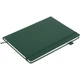 Книга записная Buromax Etalon 190x250 мм 96 листов в клетку обложка из искусственной кожи Зеленая (BM.292160-04) - изображение 3