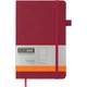Книга записна Buromax Tweed 125x195 мм 96 аркушів в лінію обкладинка зі штучної шкіри Бордова (BM.291263-13) - зображення 1