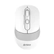 Мышка A4Tech FB10CS Wireless/Bluetooth Grayish White (FB10CS Grayish White) - изображение 1