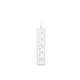 Сетевой удлинитель 2E 5XCEE7/17, 1.5м, white (2E-U0510M1.5) - изображение 2