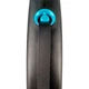 Поводок для собак Flexi Black Design М лента 5 м (голубой) (4000498034033) - изображение 2