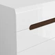 Комод Ацтека KOM4S/8/11-1055*840*410 из ДСП и МДФ цвет Белый/венге Gerbor Holding - изображение 2