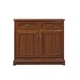 Комод в гостиную Gerbor Holding Соната 2D2S/ 1010х450х905 из ДСП, цвет каштан - изображение 1