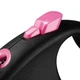 Поводок для собак Flexi Black Design XS трос 3 м (розовый) (4000498033210) - изображение 3