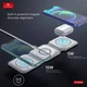 Док-станция Earldom ET-WC20 4-in-1 беспроводная зарядка Wireless Charge White - изображение 3