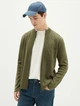 Мужская кофта LCWaikiki на молнии с карманами XXL Хаки (LCWKnitwear-8337) - изображение 1