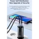 Сетевое зарядное устройство Toocki GAN 65W 2 type-c Black (с кабелем) - изображение 9