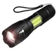 Ручной LED фонарь аккумуляторный фонарик и боковая COB лампа USB зарядка UKC BL-Т6-29 5385 - изображение 2