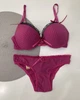 Комплект нижнего белья в полоску Closer Caroline Малиновый 75B/M (MR408) - изображение 1