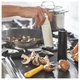 Мельницы для соли и перца IKEA BARNASINNE 14 см черный, белый 305.237.19 - изображение 5