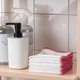 Кухонний рушник IKEA HILDEGUN червоний, 25x25 см 904.840.36 - зображення 5