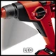 Akumulatorowa wiertarka udarowa Einhell X-Change TE-HD 18/12 Li - Solo bez akumulatora i ładowarki (4513970) - obraz 4