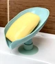 Мыльница в форме лепестка со сливом воды - изображение 1