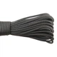 Шнур-паракорд (Paracord Type III 550 - 4 мм) Simple Black 001 10 м. - изображение 2