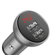 Зарядка в прикуриватель | USB зарядка в авто | Baseus Digital Display 2xUSB 4.8 A (CCBX-0G) KT-FF - изображение 1