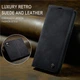 Чехол книжка с магнитом iPhone 14 Pro Max CaseMe Black (30320-2B) - изображение 2