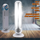 Світлодіодна аварійна лампа акумуляторна Solar Emergency Lamp LED, на стійці, з гаком, 2 режими - зображення 1