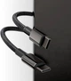 Кабель Baseus Tungsten Gold Fast Charging Data Cable Type-C to Type-C 100 W 1 м Black - зображення 5