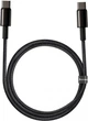 Кабель Baseus Tungsten Gold Fast Charging Data Cable Type-C to Type-C 100 W 1 м Black - зображення 6