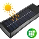 Уличный фонарь прожектор с солнечной панелью Solar 660LL- IP65 c пультом ДУ, сенсор движения, влагозащита Черный - изображение 7