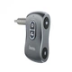 Автомобильный Bluetooth ресивер AUX в машину + поддержка MicroSD HOCO E73 Silver - изображение 3