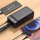 Повербанк с быстрой зарядкой XO PR158 50000mAh 22.5W c фонариком черный - изображение 4